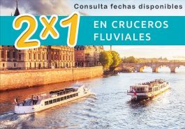 ofertas 2X1 cruceros fluviales